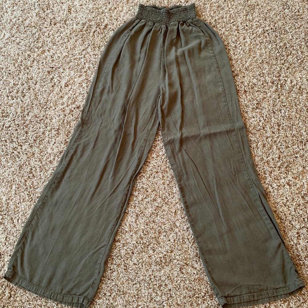 High Waisted Flowy Pants *long length*